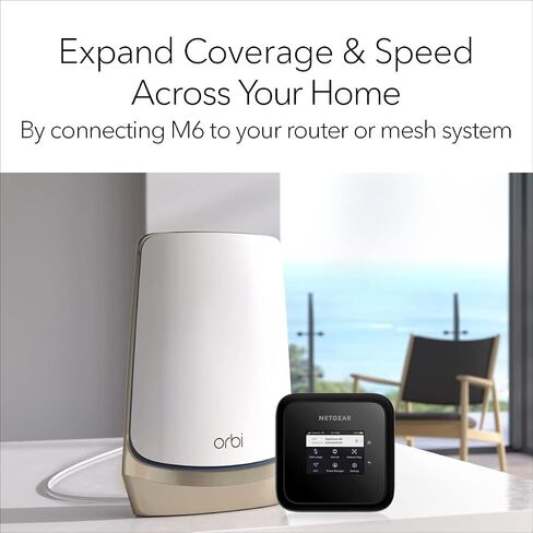 NETGEAR Omnidirectional MIMO Antenna (600451) - Boosts Performance of Internal Antennas, Compatible with M5 (MR5200) & M6 (MR6150) Hotspot Routers, Includes 2 TS-9 and 2 SMA Connectors in Kuwait