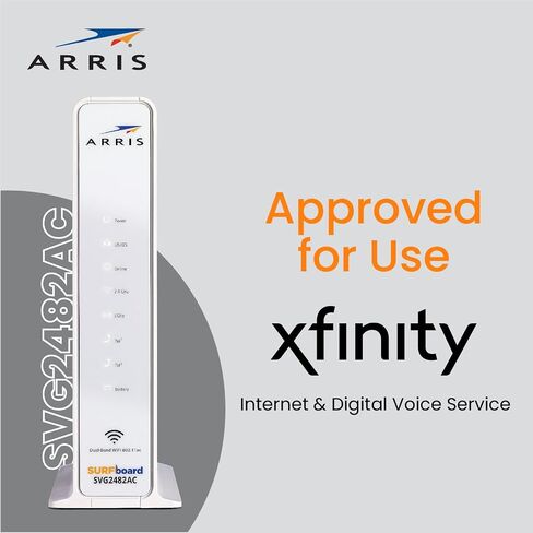 ARRIS SURFboard SBV3202 DOCSIS 3.0 Cable Modem with Voice | Xfinity in Kuwait