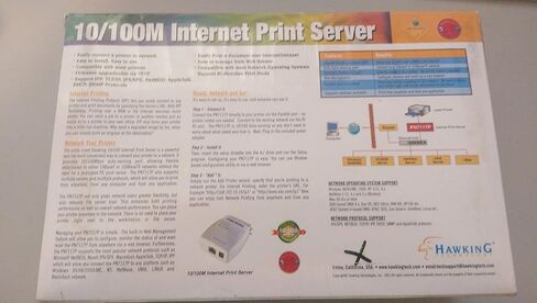 Hawking PN7117P 1-Port 10/100 IPP Print Server in Kuwait