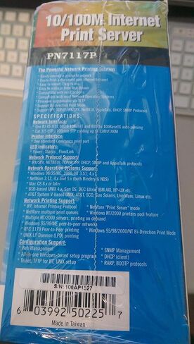 Hawking PN7117P 1-Port 10/100 IPP Print Server in Kuwait