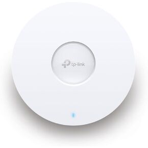 TP-Link EAP650 Ultra-Slim Wireless Access Point | Omada True WiFi 6 AX3000 | DC Adapter Included | Mesh, Seamless Roaming, WPA3, MU-MIMO | Remote & App Control | PoE+ Powered | Multi Control Options
