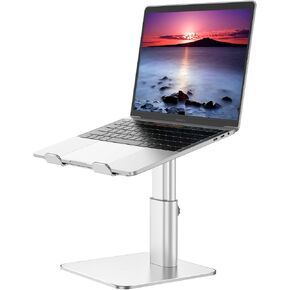 BESIGN LSX6N Laptop Stand, Ergonomic Adjustable Notebook Riser, Computer Holder, Laptop Mount Compatible with 10-15.6" Laptops, Black in Saudi Arabia