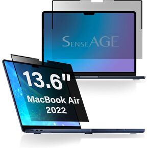 فلتر شاشة خصوصية مغناطيسي SenseAGE لجهاز MacBook Pro 13.3 بوصة، واقي شاشة للخصوصية سهل التشغيل/الإيقاف ومضاد للضوء الأزرق، متوافق مع MacBook Pro 13 بوصة (2016-2022 M1 M2) in Kuwait