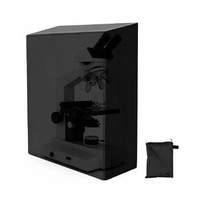 غطاء غبار مجهر QWORK، عبوتان من غطاء مقاوم للغبار عالي التحمل مقاوم للغبار للمجهر ذي الحجم القياسي، (20 بوصة × 17.5 بوصة × 7.5 بوصة في العمق 13.5 بوصة)، قابل لإعادة الاستخدام وسهل التنظيف in Kuwait