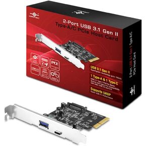 VANTEC 4-Port SUPERSPEED USB 3.0 PCIE Host Card W/Internal 20-PIN Connector in Kuwait
