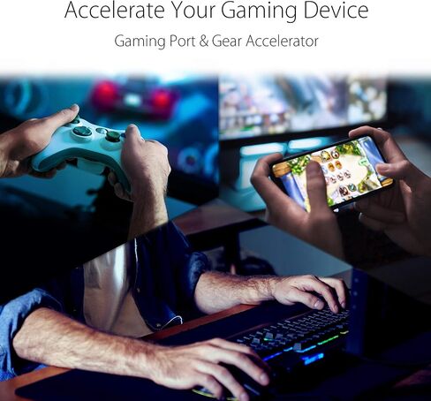 ASUS RT-AX86U (AX5700) راوتر ألعاب ثنائي النطاق WiFi 6 قابل للتمديد، منفذ 2.5 جيجا، منفذ ألعاب، وضع ألعاب الهاتف المحمول، إعادة توجيه المنفذ، أمان شبكة بدون اشتراك، حماية فورية، VPN، متوافق مع AiMesh in Kuwait