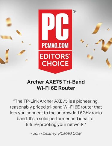 TP-Link AX5400 Tri-Band WiFi 6 Router (Archer AX75)- Gigabit Wireless Internet Router, ax Router for Streaming and Gaming, VPN Router, OneMesh, WPA3 in Saudi Arabia
