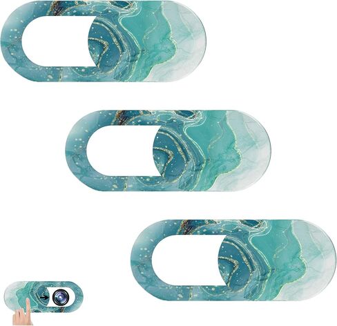 Webcam Cover, Ultra-Thin Laptop Camera Cover Slide Cute, [3 PCS] Macbook Air/Pro Web Camera Cover Slide for MAC iMAC, PC, iPad, Video Front, iPhone mini Camera Lens Privacy Cover Protect Your Security in Kuwait