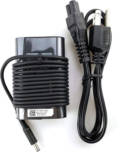 Dell Laptop Charger Slim 45W watt Power AC Adapter(Power Supply) Include Power Cord for Dell XPS 13 9333 9343 9350 9360 9370,LA45NM131 DA45NM131 in Saudi Arabia