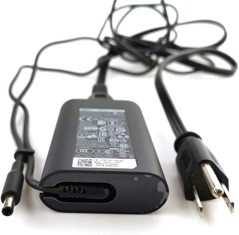 Dell Laptop Charger Slim 45W watt Power AC Adapter(Power Supply) Include Power Cord for Dell XPS 13 9333 9343 9350 9360 9370,LA45NM131 DA45NM131 in Saudi Arabia