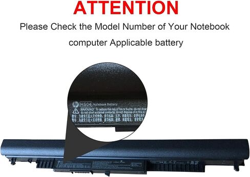 TREE.NB استبدال بطارية الكمبيوتر المحمول HP Spare 807956-001 807957-001 HS04 HS03 Notebook 14-an013nr 15-ay013nr 15-ba009dx 15-ay191ms 15-ac130ds 15-af131dx 15-af112nr 15-af093ng 15-af127ca 15-af087nw in Saudi Arabia