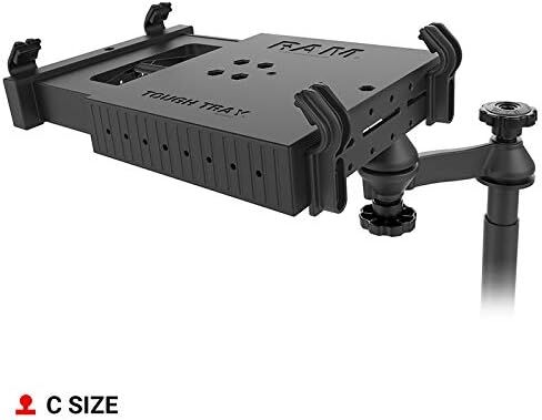 RAM MOUNTS No-Drill Laptop Mount for '19-23 Chevy Silverado + More RAM-VB-203-SW1 Compatible with 10" to 16" Wide Laptops in Saudi Arabia