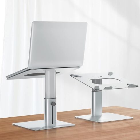 BESIGN LSX6N Laptop Stand, Ergonomic Adjustable Notebook Riser, Computer Holder, Laptop Mount Compatible with 10-15.6" Laptops, Black in Kuwait