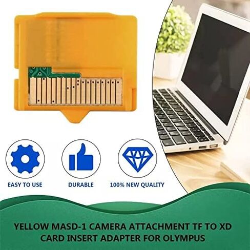 Pack 2 pcs Micro SD Attachment MASD-1 Camera TF to XD Card Insert Adapter for Olympus in Kuwait