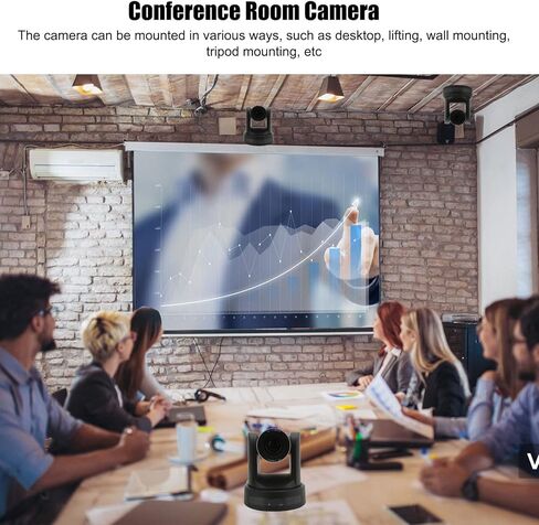 كاميرا Ptz مع تكبير بصري 10X، كاميرا مؤتمرات Ptz Usb 3.0 1080P 60 إطارًا في الثانية ± 170 درجة كاميرا بث مباشر، كاميرا فيديو للبث المباشر، كاميرا مؤتمرات فيديو للاجتماعات in Kuwait