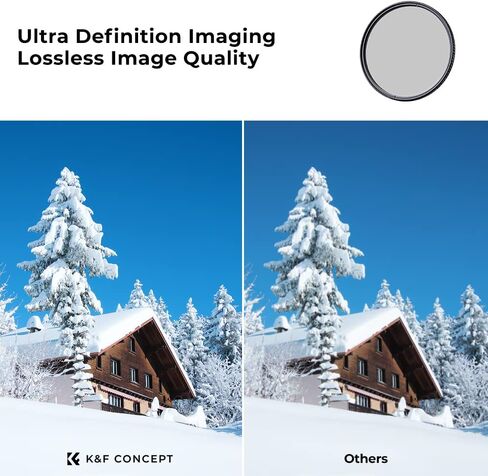 فلتر مستقطب دائري 105 مم، مفهوم K&F فلتر مستقطب دائري 105 مم HD 28 طبقة فائقة النحافة متعددة المغلفة مرشح عدسة CPL in Kuwait