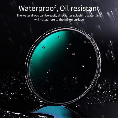 فلتر مستقطب دائري 105 مم، مفهوم K&F فلتر مستقطب دائري 105 مم HD 28 طبقة فائقة النحافة متعددة المغلفة مرشح عدسة CPL in Kuwait