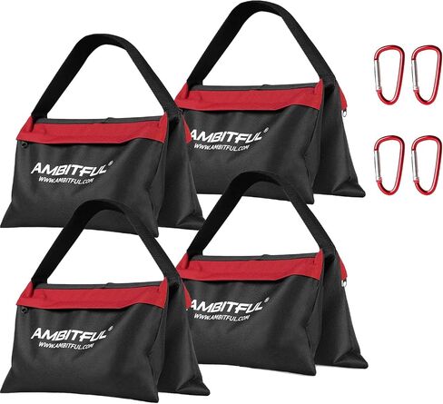 AMBITFUL Set of Heavy Duty Sand Bag Photography Studio Video Stage Film Sandbag Saddlebag for Light Stands Boom Arms Tripods(2 Packs) in Saudi Arabia