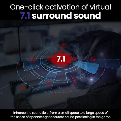 بطاقة صوت USB من BENGOO، محول صوت جاك USB إلى 3.5 مم 7.1 قناة محول صوت خارجي بطاقة صوت ستيريو لسماعات الألعاب ومكبرات الصوت وأجهزة PS4 والكمبيوتر الشخصي والكمبيوتر المحمول وسطح المكتب والنوافذ والتوصيل والتشغيل in Kuwait