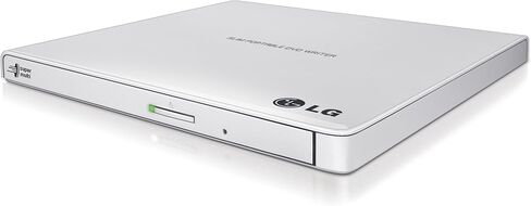 LG GP65NB60 8X USB 2.0 Super Multi Ultra Slim Portable DVD Writer Drive +/-RW External Drive with M-DISC Support - Black in Kuwait