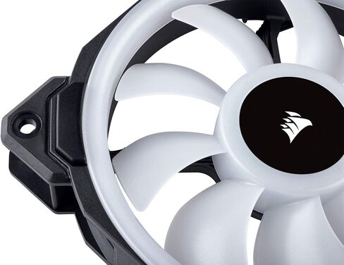 Corsair LL Series LL120 RGB 120mm Dual Light Loop RGB LED PWM Fan Single Pack (CO-9050071-WW) for Desktop,Black, No Controller in Saudi Arabia