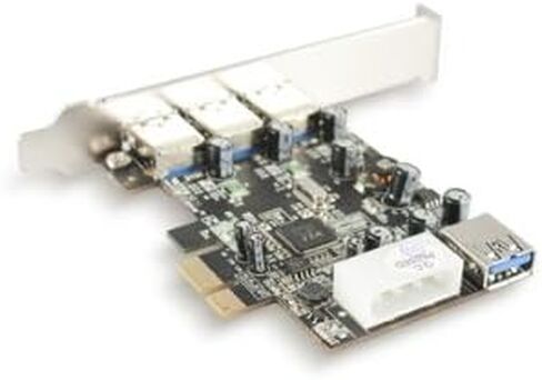 بطاقة مضيف Vantec بمنفذين USB 3.1 Gen II Type-A PCIe (UGT-PC370A) in Kuwait