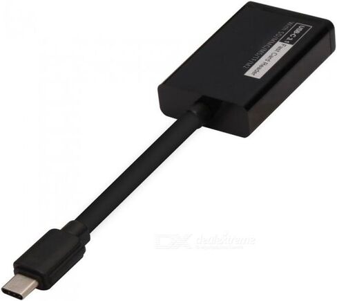 قارئ بطاقات Mini USB 3.1 Type-C TF SD - أسود in Saudi Arabia