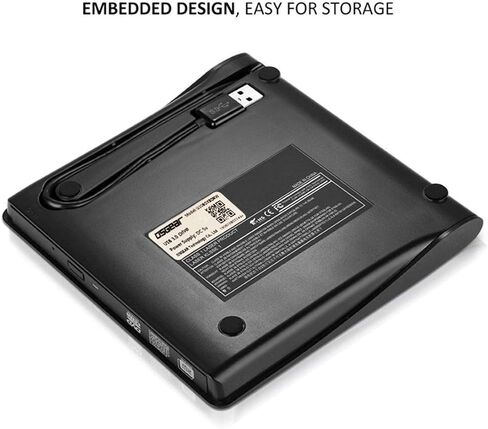 OSGEAR Internal Thickness 12.7mm SATA 8X DVDRW CD DVD RW ROM Recorder Laptop Replacement PC Mac Tray Loading Drive in Kuwait