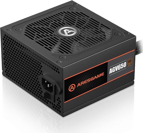 ARESGAME AGV Series 750W مزود طاقة، 80 Plus Bronze معتمد، مصدر طاقة شبه معياري، ضمان 5 سنوات in Kuwait