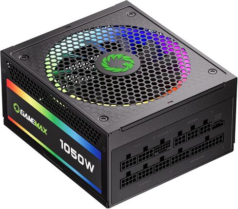 GAMEMAX RGB-850-SE، مزود طاقة RGB ATX بقدرة 850 وات 80Plus Gold معياري بالكامل in Kuwait