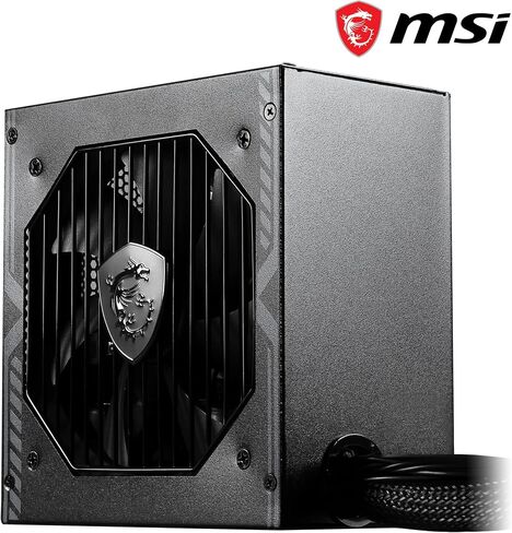 MSI MAG A550BN Gaming Power Supplyr - 80 Plus Bronze Certified 550W - Compact Size - ATX PSU in Saudi Arabia