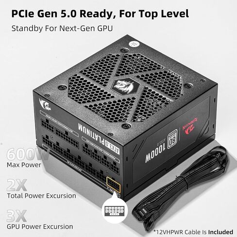 Redragon RGPS-850W 850 Watt 80+ Gold Fully Modular PSU, ATX 3.1 & PCIe 5.1 in Kuwait