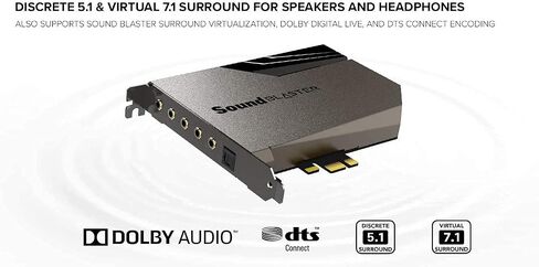 Creative Sound Blaster AE-7 Hi-Res PCIe Gaming Sound Card and ACM in Kuwait