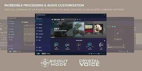 Creative Sound Blaster AE-7 Hi-Res PCIe Gaming Sound Card and ACM in Kuwait