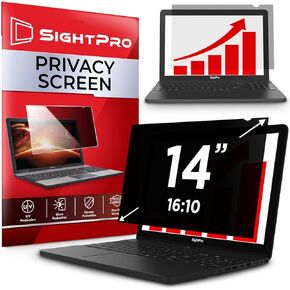 فلتر شاشة خصوصية للكمبيوتر مقاس 24 بوصة من SightPro لشاشة عريضة مقاس 16:9 - درع الخصوصية وحامي مضاد للوهج in Kuwait