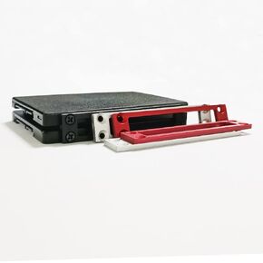 DIY 2.5 inch Solid State Hard Disk SSD Aluminium Alloy Bracket ITX Computer case Built-in PC SSD HDD Bracket 3 Bays SATA PATA Computer Hard Disk Rack Docking Station Base in Kuwait