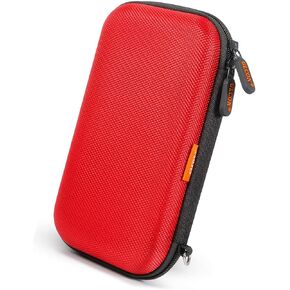 External Hard Drive Case, Shockproof EVA Travel Storage Bag | Fits WD My Passport, Seagate, Toshiba, 1TB 2TB 4TB, Power Bank, Portable Electronic Organizer in Saudi Arabia