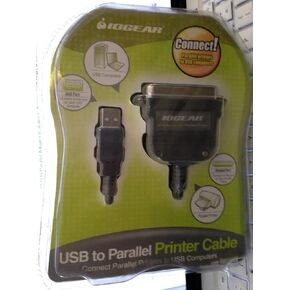 USB to Parallel Adapter (GUC1284B) (881317000415) (IOGear) in Saudi Arabia