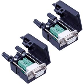 10PCS DB9 Solderless Serial to 9 pin Terminal Female Breakout in Saudi Arabia