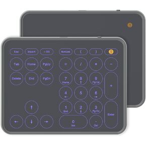 LTC Wired/Wireless Bluetooth Trackpad & Numpad, Portable Built-in Multi-Touch Gesture Numeric Touchpad Mouse for Windows, Computer, Notebook, PC, Laptop, Tablet in Kuwait