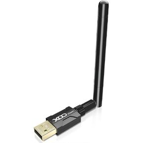 محول بلوتوث طويل المدى للكمبيوتر، محول USB فئة اكس دي او 1 5.1+EDR، 328 قدم/ 100 متر جهاز استقبال لاسلكي لنقل الصوت والماوس والكيبورد وسماعات الرأس يدعم ويندوز 11/10/8/7 in Kuwait