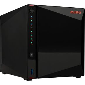 Asustor AS5202T - 2 Bay NAS, 2.0GHz Dual-Core, 2 2.5GbE Ports, 2GB RAM DDR4, Gaming Network Attached Storage, Personal Private Cloud (Diskless)