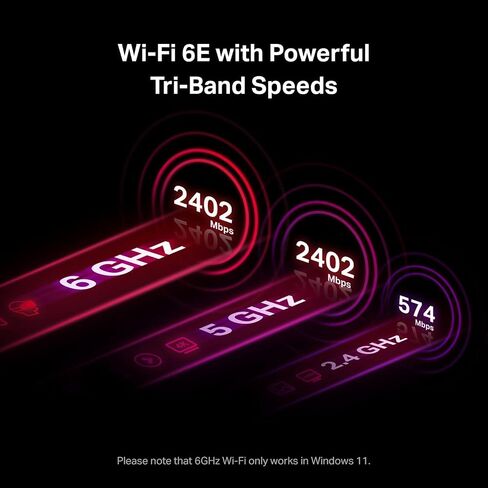 TP-Link WiFi 6 AX3000 PCIe WiFi Card (Archer TX3000E), Up to 2400Mbps, Bluetooth 5.2, 802.11AX Dual Band Wireless Adapter with MU-MIMO,OFDMA,Ultra-Low Latency, Supports Windows 11, 10 (64bit) only in Saudi Arabia