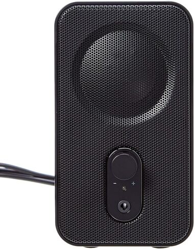 Amazon Basics مكبرات صوت للكمبيوتر المكتبي أو المحمول، تعمل بمنفذ USB، أسود in Kuwait