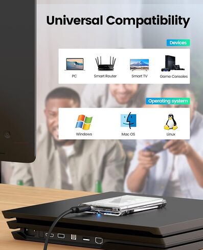 ORICO 2.5'' External Hard Drive Enclosure USB 3.0 to SATA III Tool-Free Clear Hard Disk Case for 2.5 inch 7mm 9.5mm SATA HDD SSD Max 6TB Support UASP(2139U3) in Kuwait