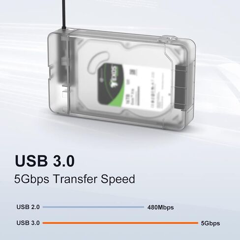 MAIWO M.2 NVMe Enclosure, M.2 NVMe PCIe SSD to USB Adapter, USB 3.1 GEN2 10Gbps Support UASP Trim, 4TB Capacity, Tool Free External Hard Drive Reader Case in Saudi Arabia