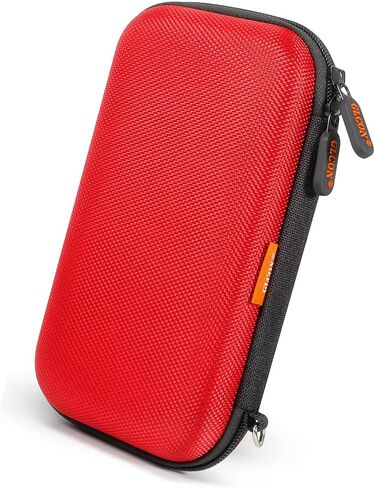 External Hard Drive Case, Shockproof EVA Travel Storage Bag | Fits WD My Passport, Seagate, Toshiba, 1TB 2TB 4TB, Power Bank, Portable Electronic Organizer in Kuwait