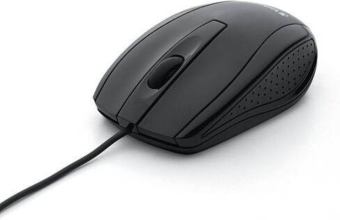 Verbatim Wired USB Computer Mouse - Corded USB Mouse for Laptops and PCs - Right or Left Hand Use, Blue 99743, 1.4" x 2.4" x 3.9" in Kuwait