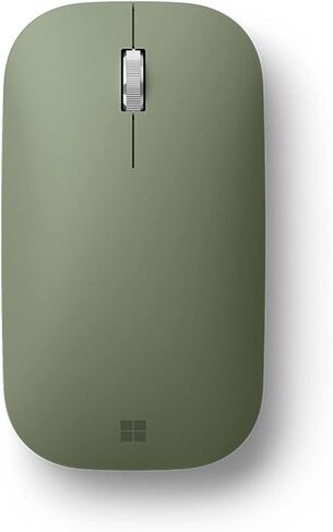 Microsoft Wireless Bluetooth Mouse (2022), Sculpted Design for Ultimate Comfort and Smooth Scrolling, up to 1 Year of Battery Life, 2.4G Range, Forest Color in Saudi Arabia
