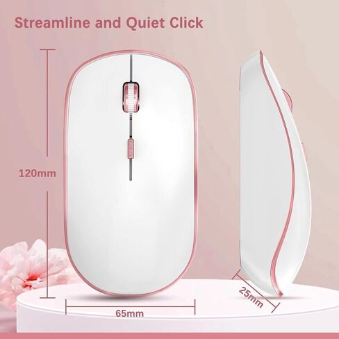 Wireless 2.4G Compact and Quiet Keyboard and Mouse Combo,Ergonomic and Portable Design for Computer, Windows,Desktop, PC, Laptop-Cangling Green in Saudi Arabia